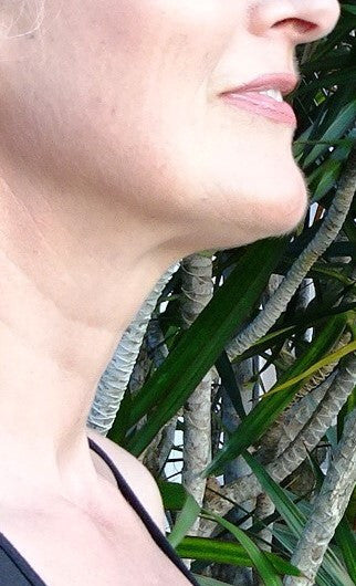 Before and After: Jawline workout.