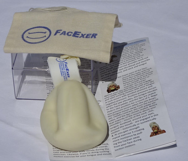 FACEXER - Exerciser For Face, Head, Neck and Hand Muscle Strengthening and Massage